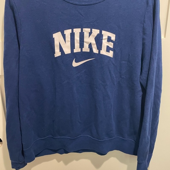 Nike Crewneck Women’s Blue Sweatshirt - Picture 3 of 7